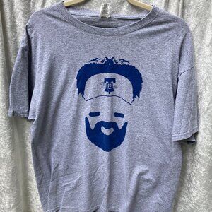 Bryce Harper Phillies Baseball Silhoutte #3 T Shirt Size L